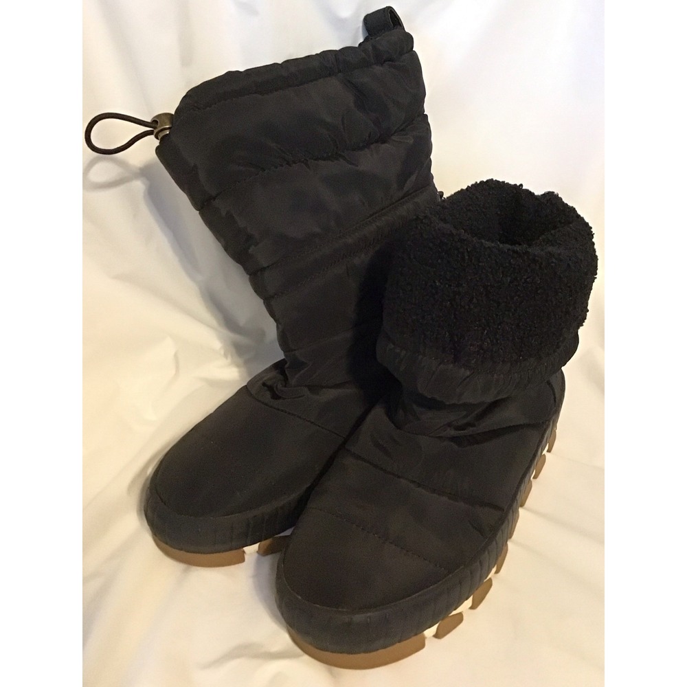 Sperry Women's Torrent Winter Lace Up Snow Boot‎ Black 7
